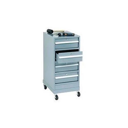 Global Industrial Gray, Steel, 15-3/4 in W x 20 in D x 37 in H 607730